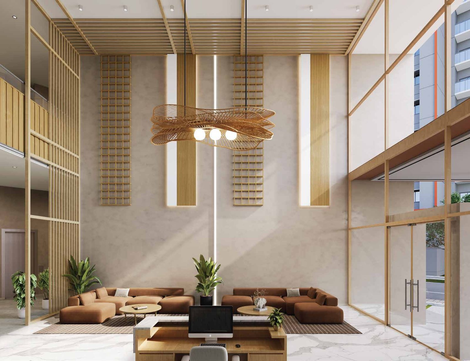 Clubhouse interior at TVS Emerald Altura, artist&rsquo;s impression